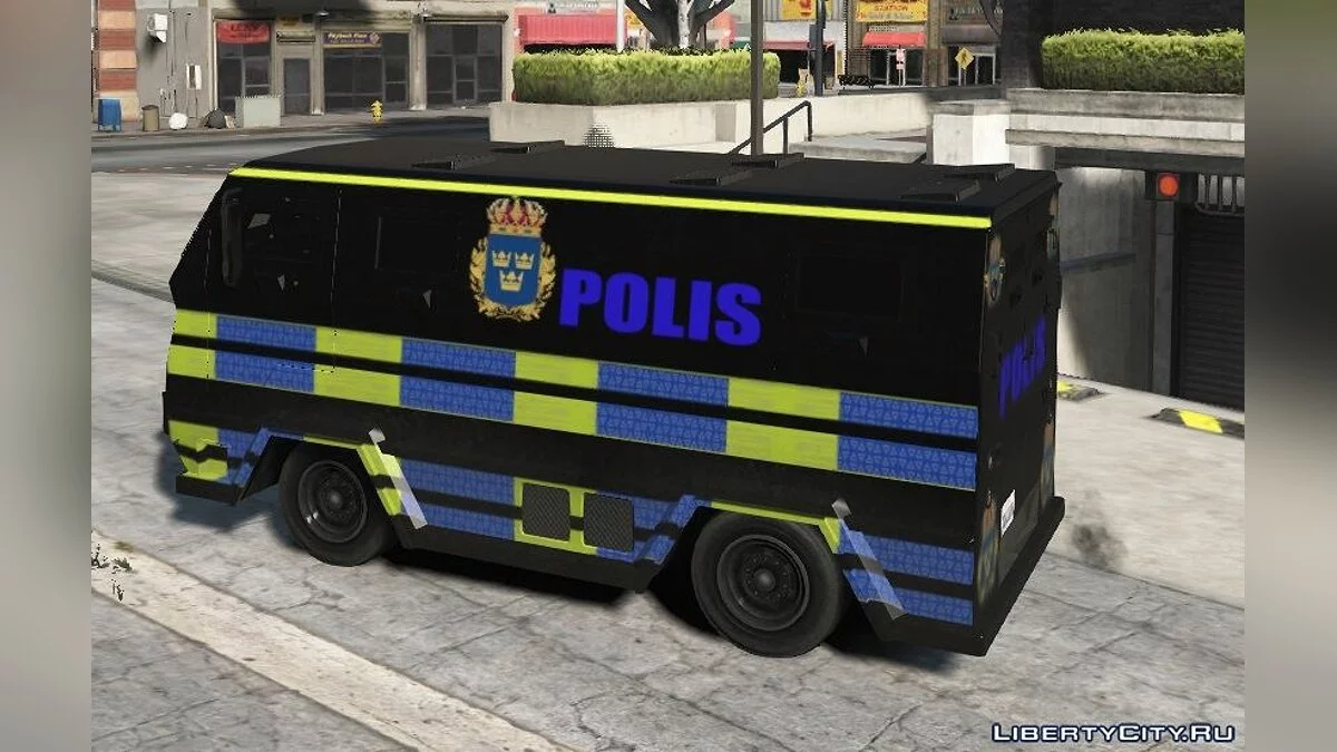 Swedish Heavy Police Truck 1.0 / GTA 5