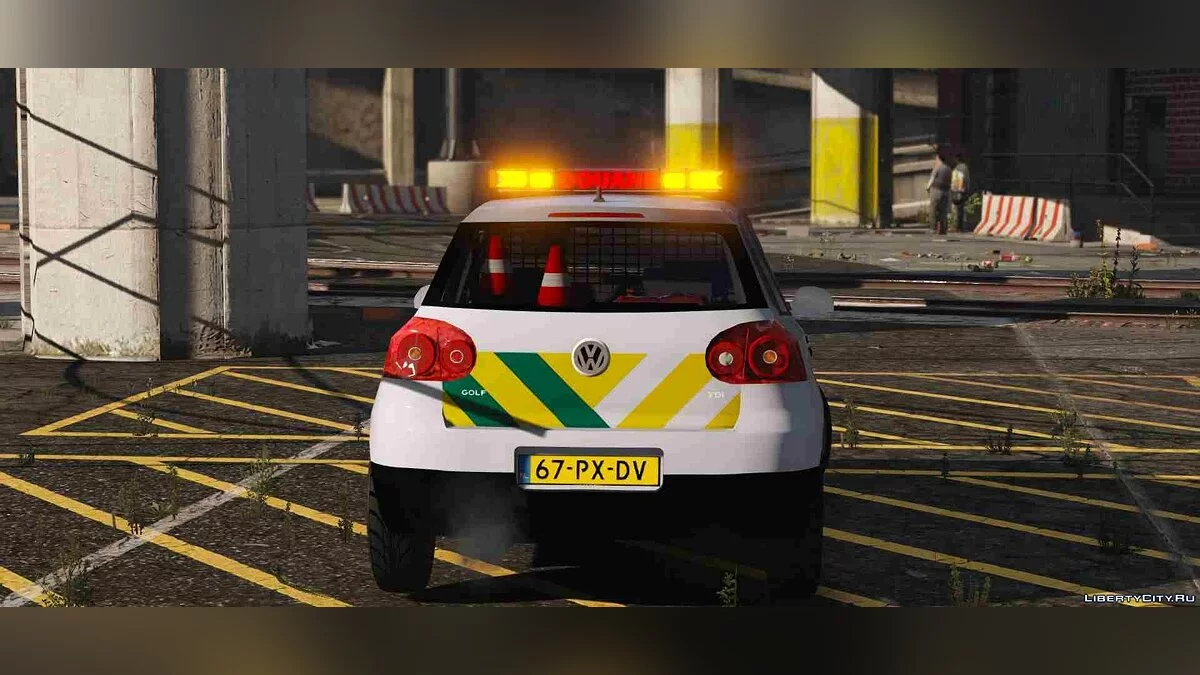 Volkswagen Golf V Nederlandse douane (Dutch Customs) 1.0 / GTA 5
