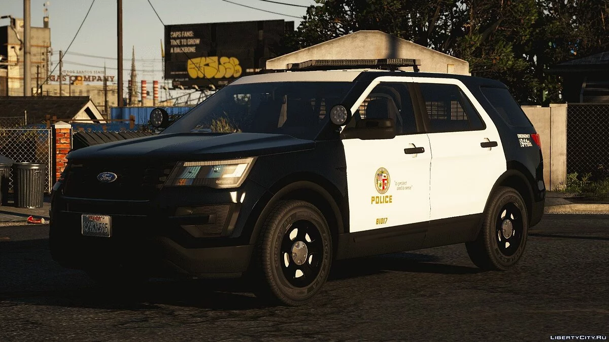 2016 Ford Police Interceptor Utility LSPD/LAPD [ELS] / GTA 5