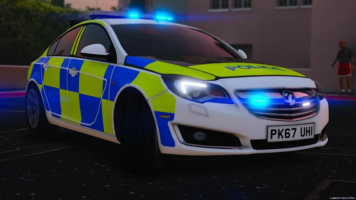 2016/2017 Police Vauxhall Insignia [Replace | ELS] V1 / GTA 5