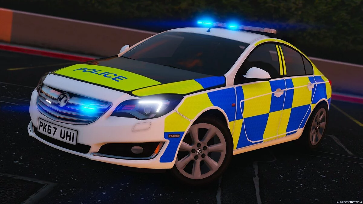 2016/2017 Police Vauxhall Insignia [Replace | ELS] V1 / GTA 5