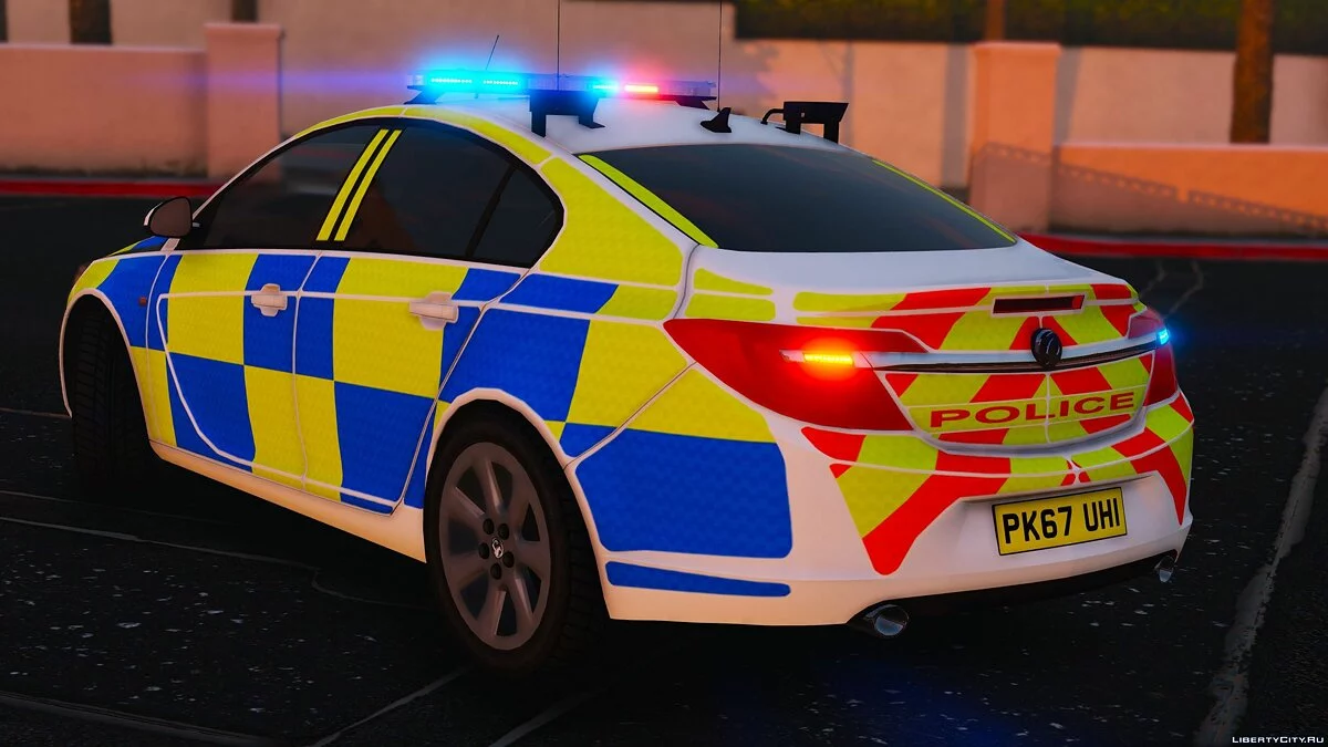 2016/2017 Police Vauxhall Insignia [Replace | ELS] V1 / GTA 5