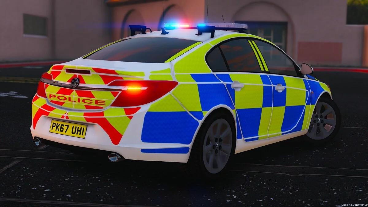 2016/2017 Police Vauxhall Insignia [Replace | ELS] V1 / GTA 5