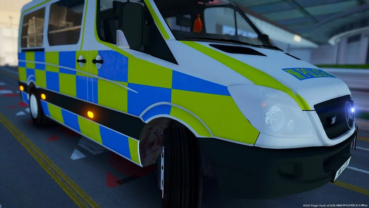 Hongkong China police sprinter v1.0 / GTA 5