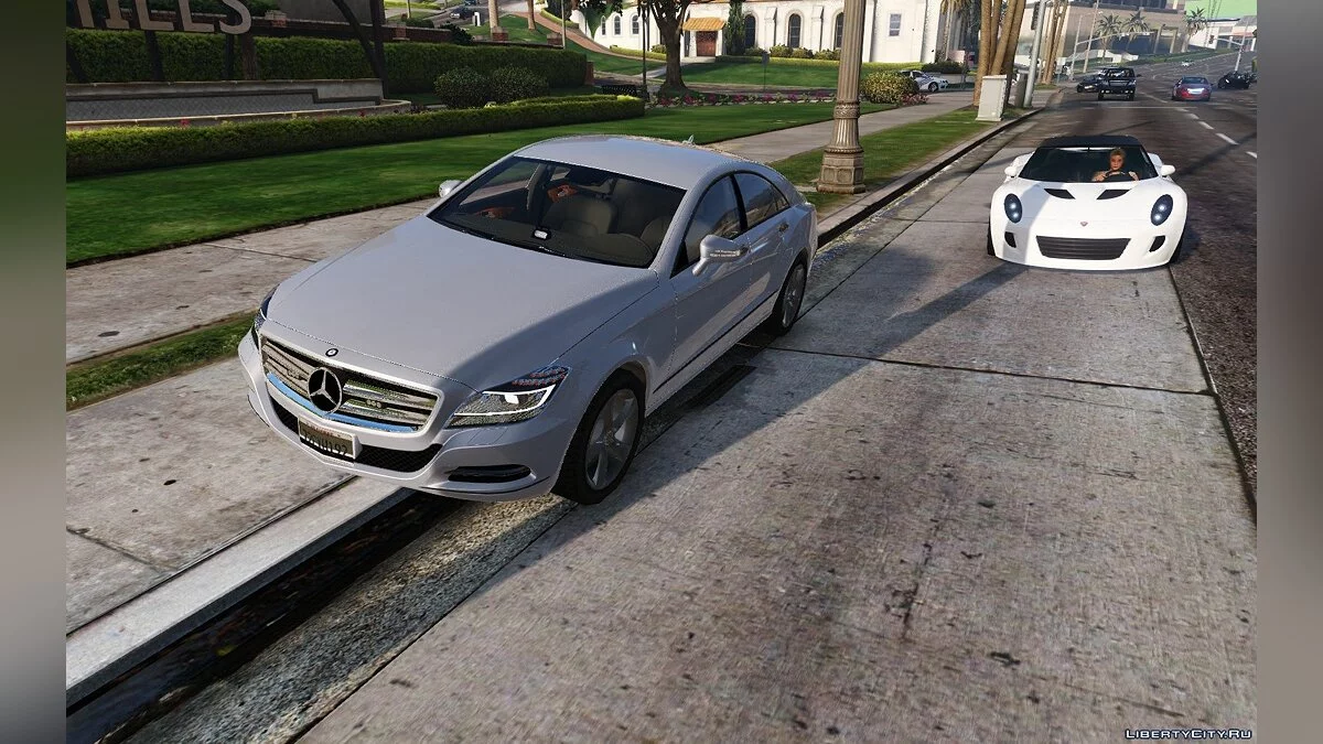 Unmarked Mercedes CLS 1.0 / GTA 5