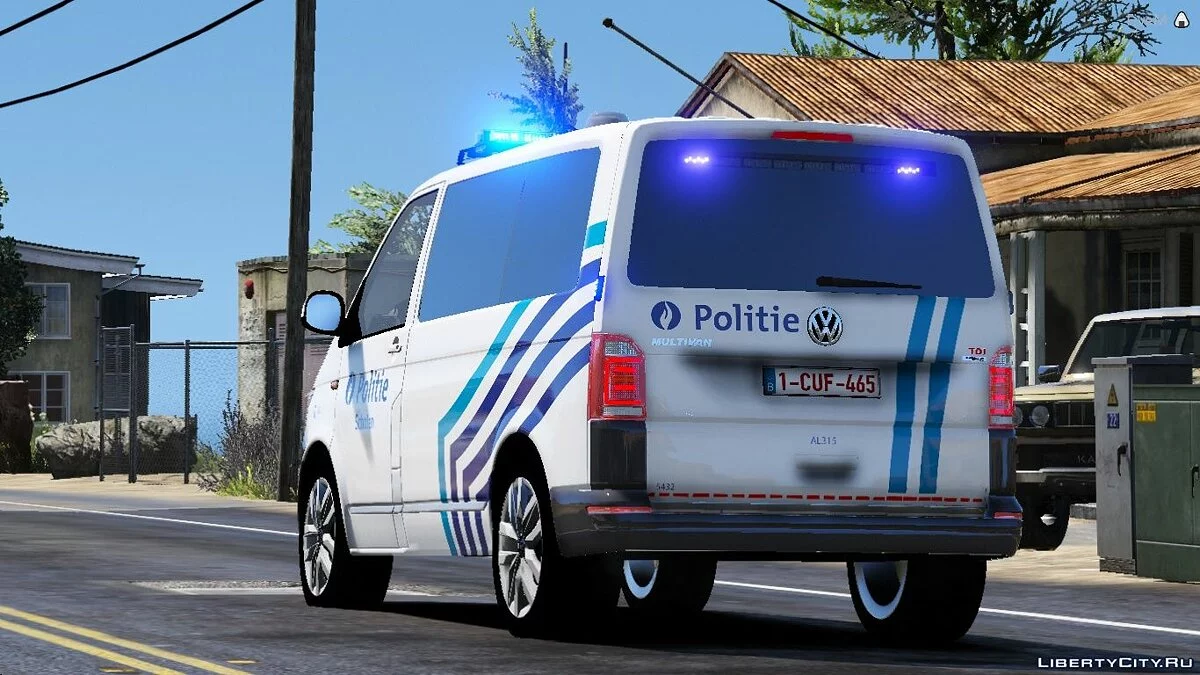 Volkswagen Transporter T6 België | Lokale Politie Schoten [ELS] 1.0 / GTA 5