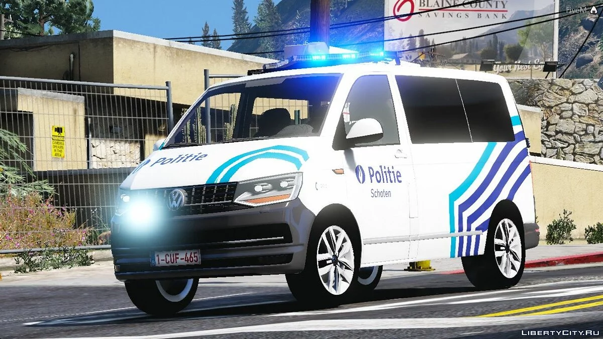 Volkswagen Transporter T6 België | Lokale Politie Schoten [ELS] 1.0 / GTA 5