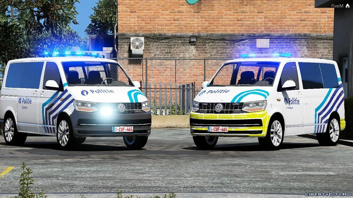 Volkswagen Transporter T6 België | Lokale Politie Schoten [ELS] 1.0 / GTA 5
