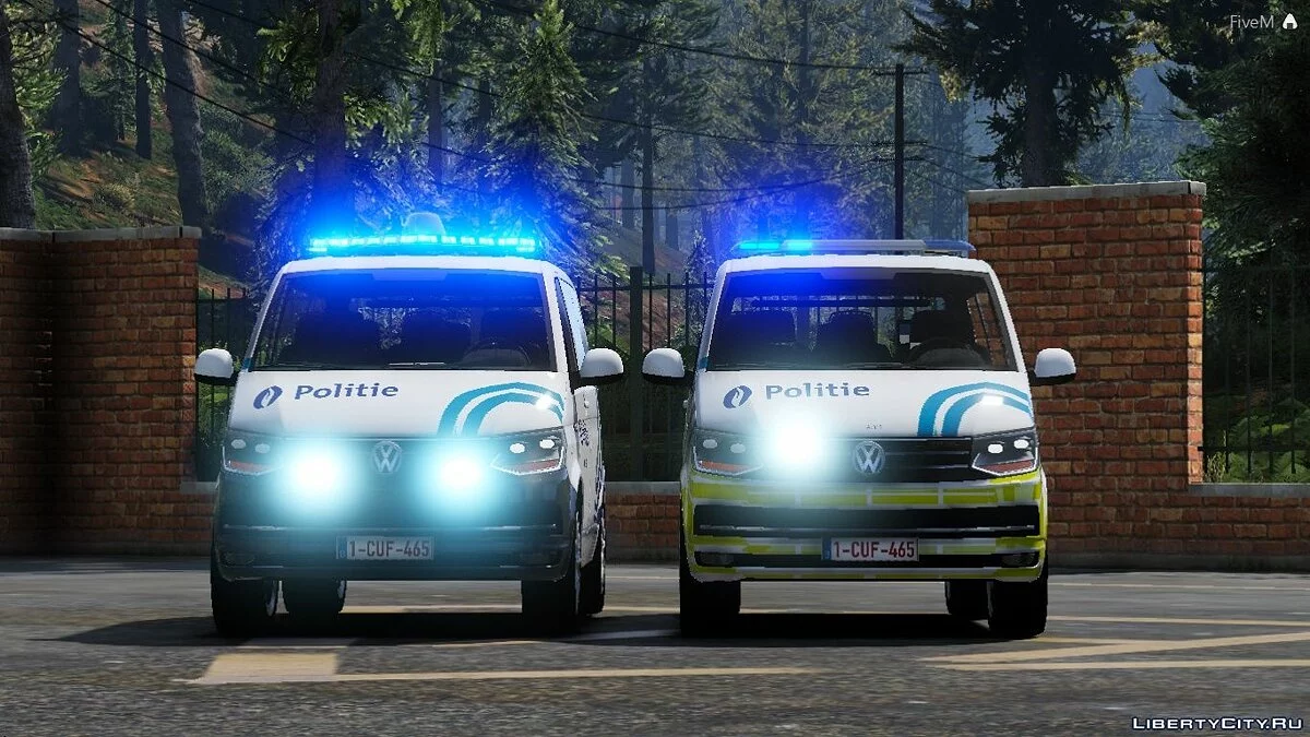 Volkswagen Transporter T6 België | Lokale Politie Schoten [ELS] 1.0 / GTA 5