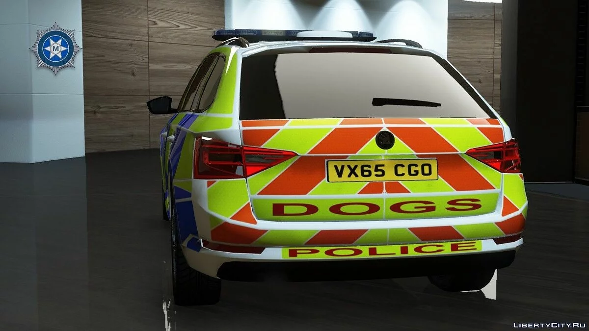 West Mercia Police Skoda Superb Dog Unit v1.0 / GTA 5