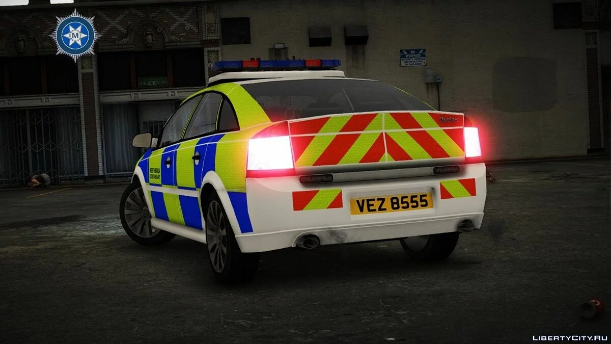 2008 West Mercia Police Vauxhall Vectra Saloon [ELS] V1.0 / GTA 5