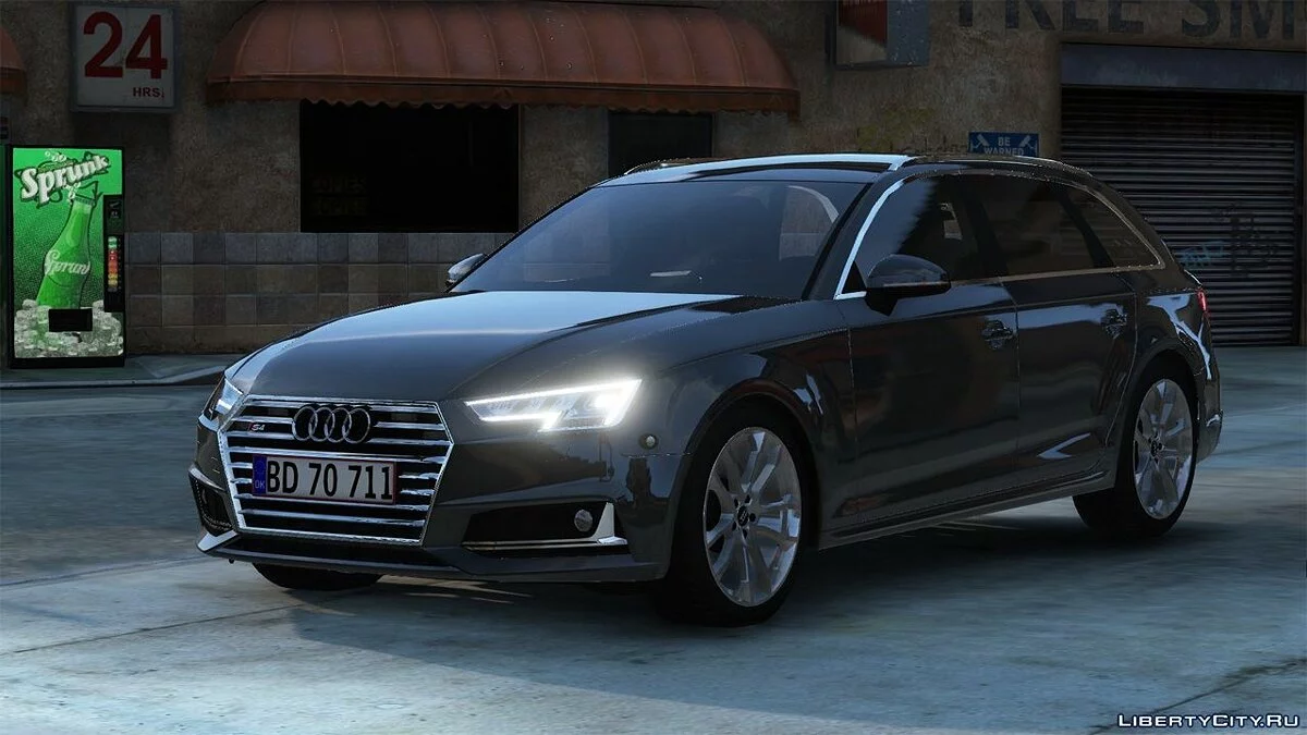 2017 Audi S4 Avant - Danish Police Unmarked - [ELS/OIV/Replace] / GTA 5