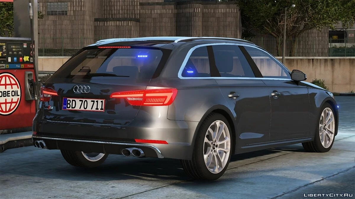 2017 Audi S4 Avant - Danish Police Unmarked - [ELS/OIV/Replace] / GTA 5