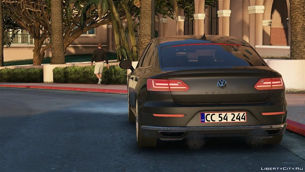 2018 Volkswagen Arteon - Danish Police Unmarked - [ELS/OIV/Replace] 1.0 / GTA 5
