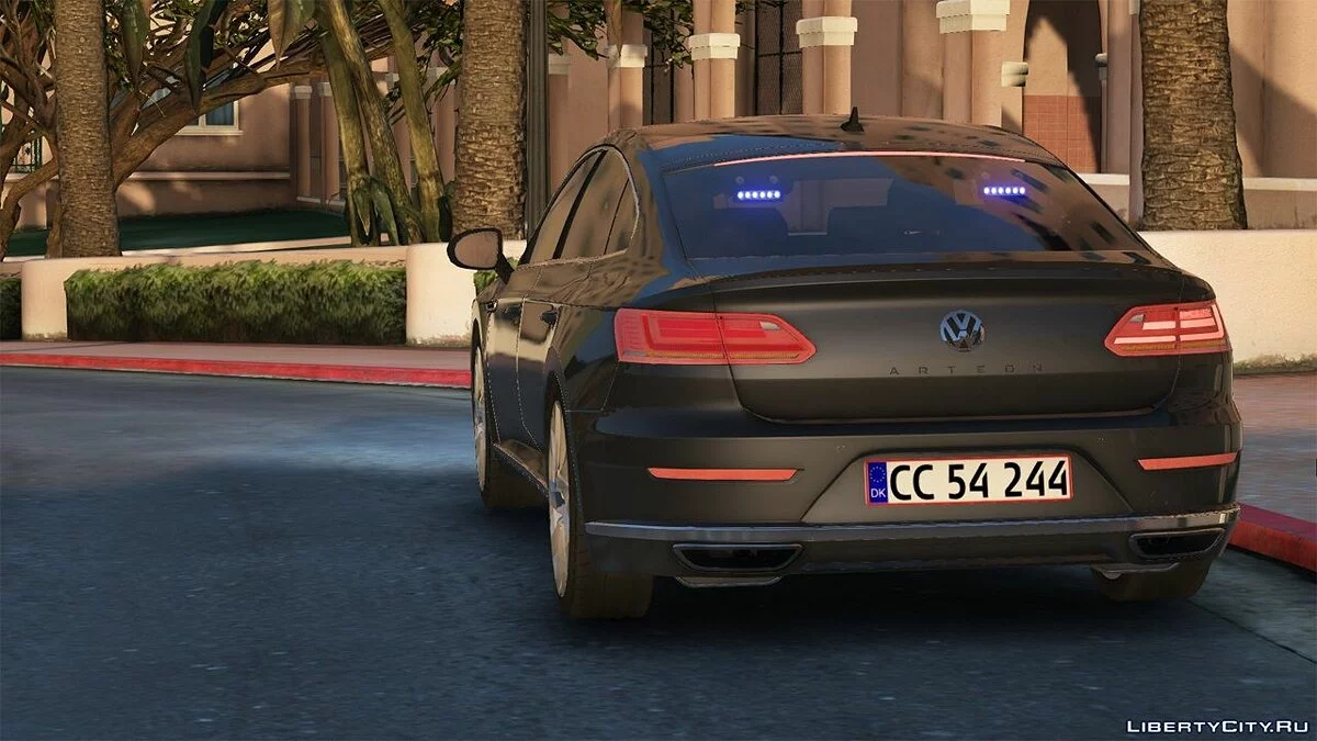 2018 Volkswagen Arteon - Danish Police Unmarked - [ELS/OIV/Replace] 1.0 / GTA 5