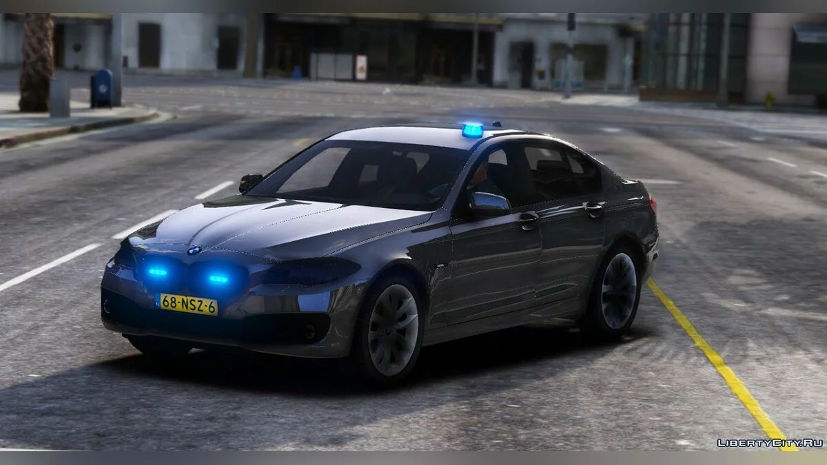 BMW 530D F10 Police / Politie Unmarked [ELS | Replace] 1.0 / GTA 5
