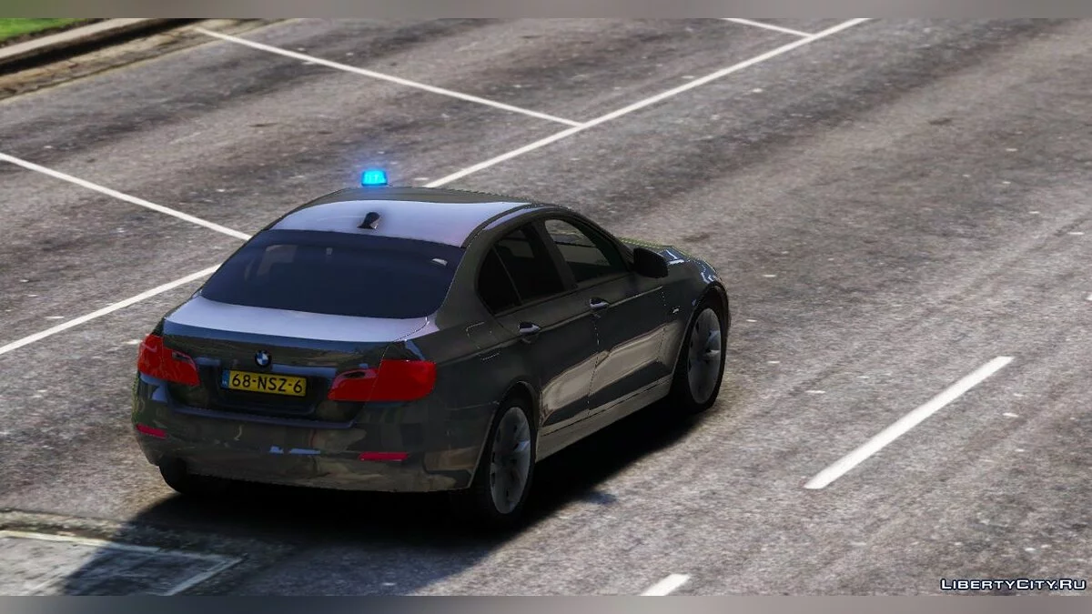 BMW 530D F10 Police / Politie Unmarked [ELS | Replace] 1.0 / GTA 5