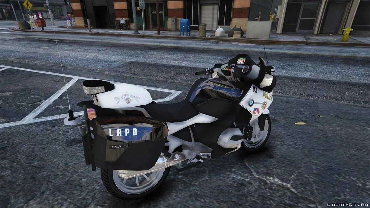 LAPD BMW 1200RT (NO ELS) / GTA 5