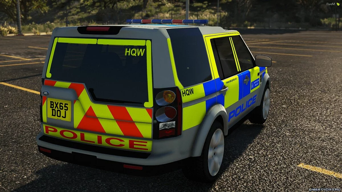 Metropolitan Police Land Rover Discovery 4 EOD [Release | ELS] 1.0  / GTA 5