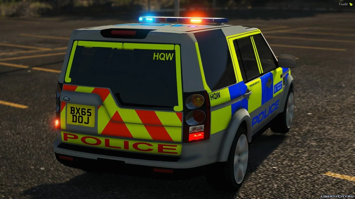 Metropolitan Police Land Rover Discovery 4 EOD [Release | ELS] 1.0  / GTA 5