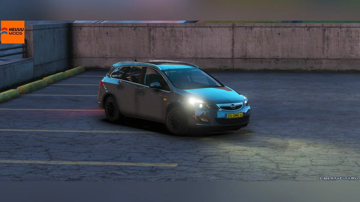 Opel Astra Unmarked 1.0 / GTA 5