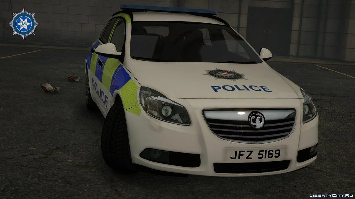 Police 2010 Vauxhall Insignia Estate [IRV] [ELS] [PSNI] V1.0 / GTA 5