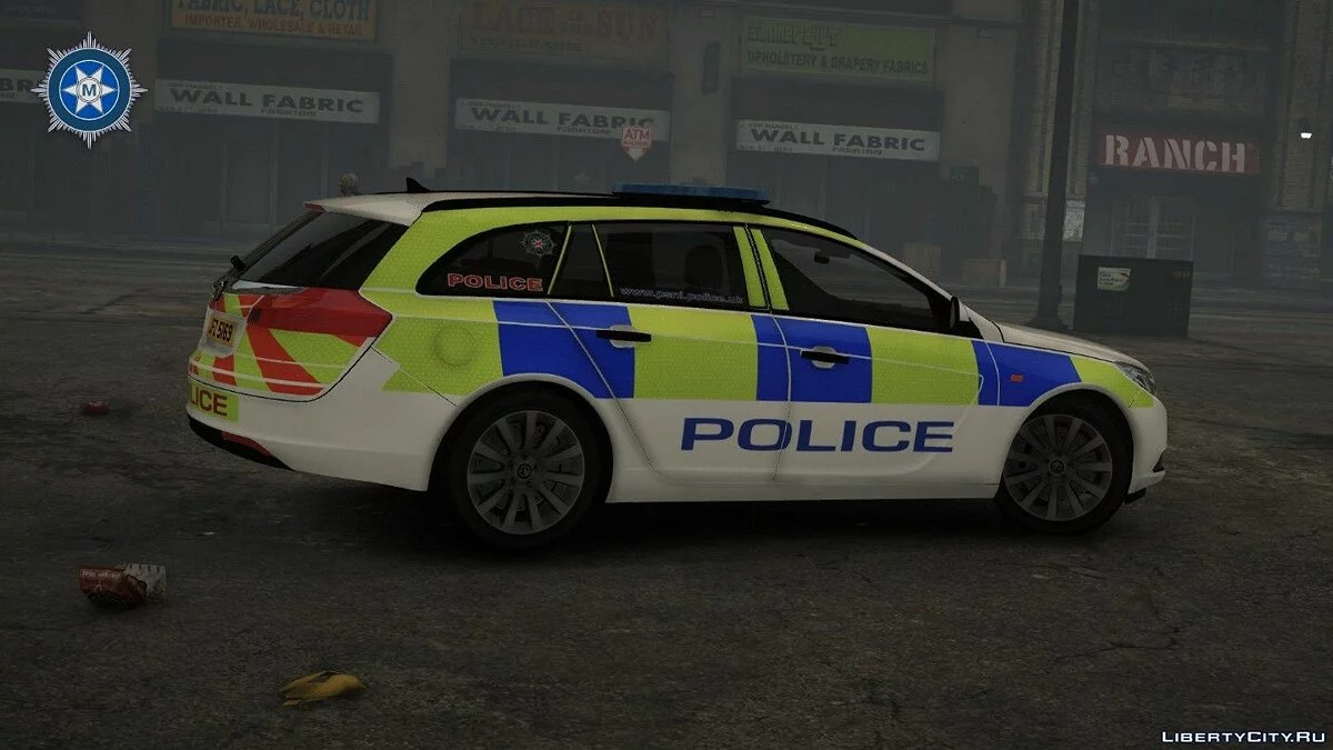 Police 2010 Vauxhall Insignia Estate [IRV] [ELS] [PSNI] V1.0 / GTA 5