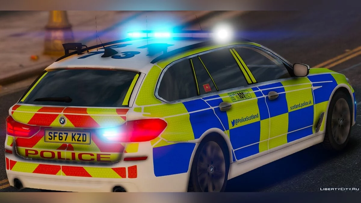 Police Scotland 2017 BMW G31 [ELS] / GTA 5