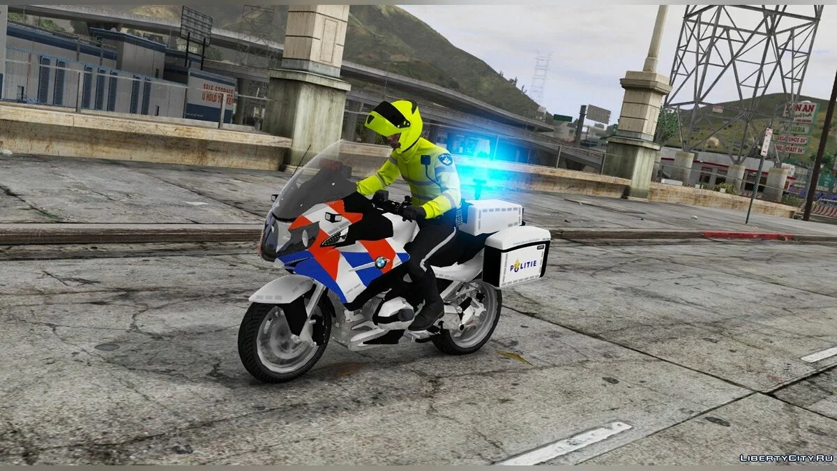 Politie Motor / Dutch Police Bike [ELS I Reflective Livery] 1.0 / GTA 5