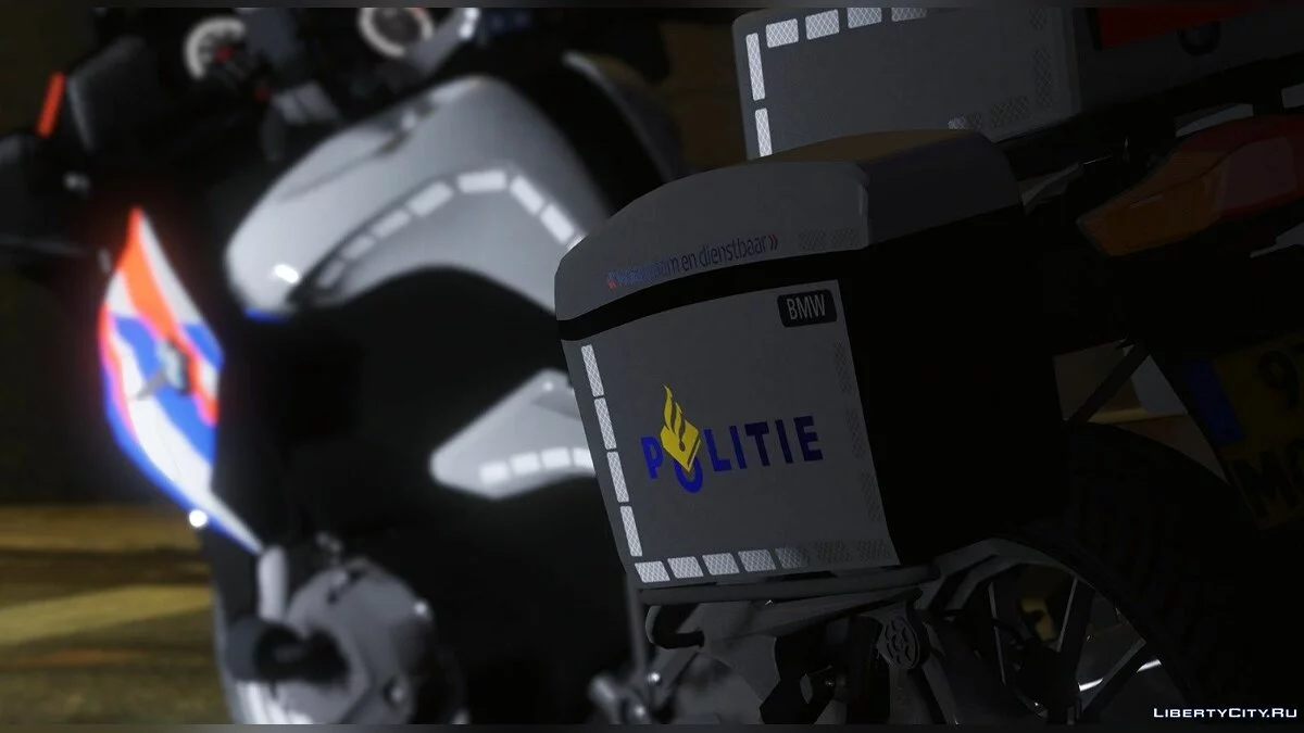 Politie Motor / Dutch Police Bike [ELS I Reflective Livery] 1.0 / GTA 5