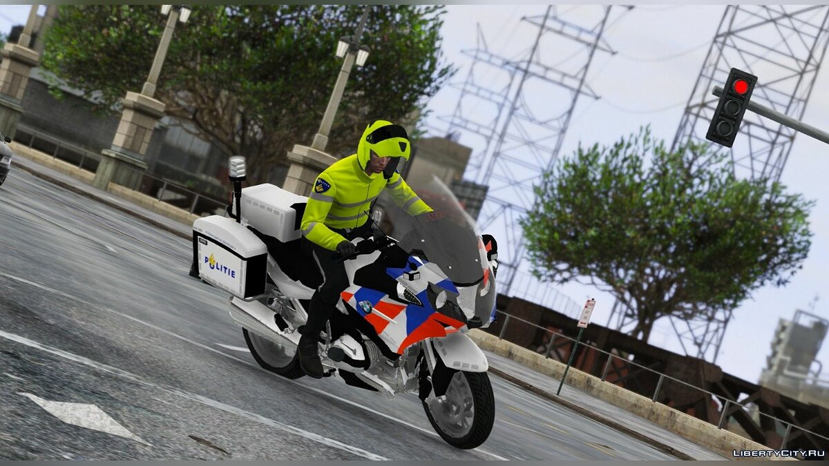 Скачать Politie Motor / Dutch Police Bike [ELS I Reflective Livery] 1.0 для  GTA 5