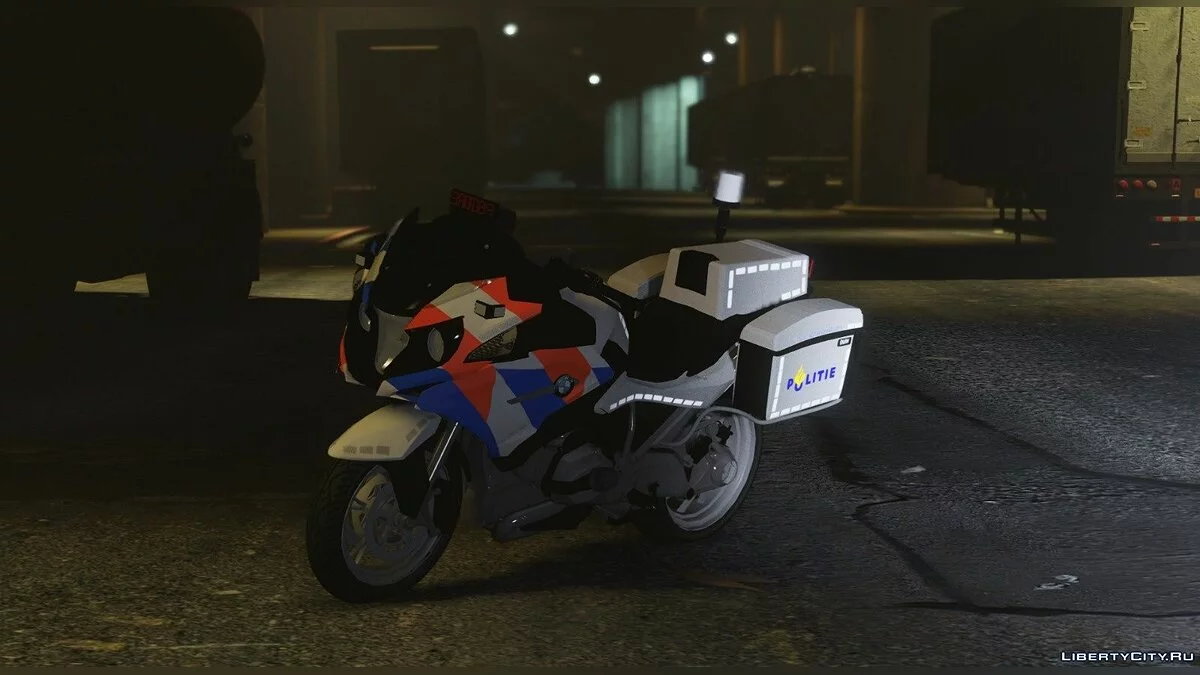 Politie Motor / Dutch Police Bike [ELS I Reflective Livery] 1.0 / GTA 5