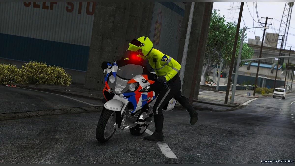 Politie Motor / Dutch Police Bike [ELS I Reflective Livery] 1.0 / GTA 5