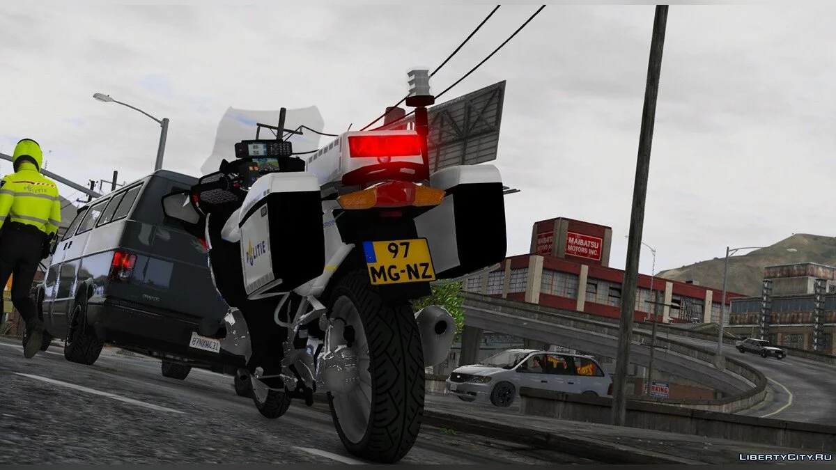 Politie Motor / Dutch Police Bike [ELS I Reflective Livery] 1.0 / GTA 5