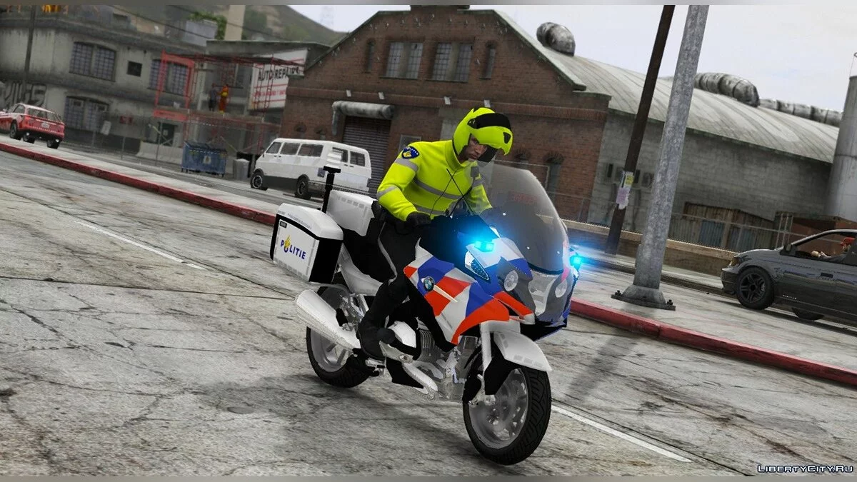 Politie Motor / Dutch Police Bike [ELS I Reflective Livery] 1.0 / GTA 5