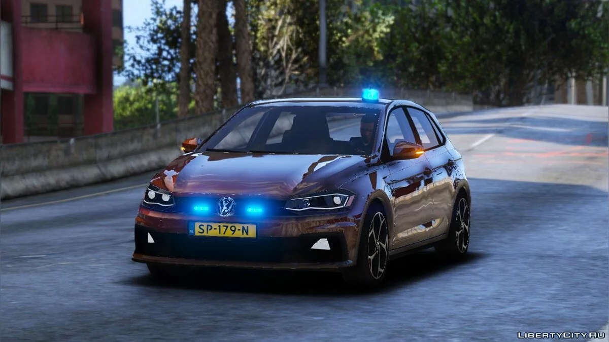 Volkswagen Polo R-line Police / Politie Unmarked [ELS | Replace] / GTA 5