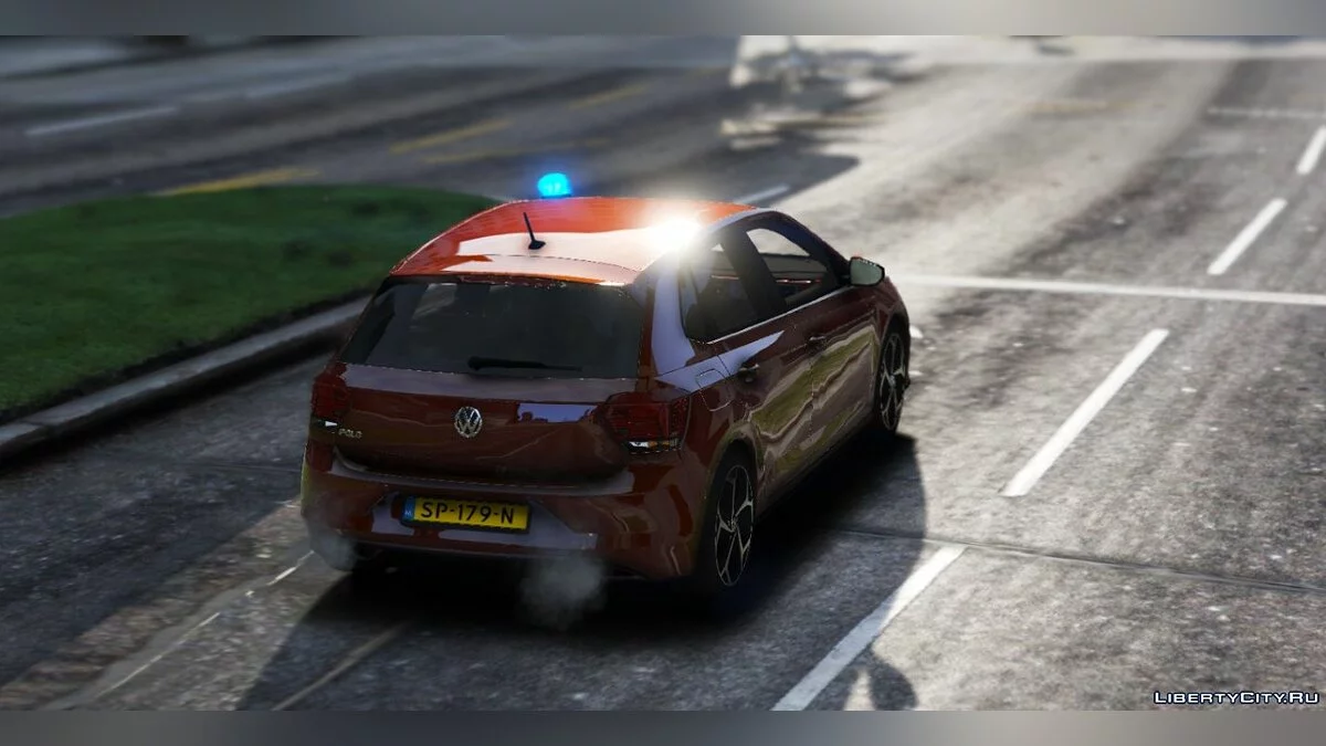 Volkswagen Polo R-line Police / Politie Unmarked [ELS | Replace] / GTA 5