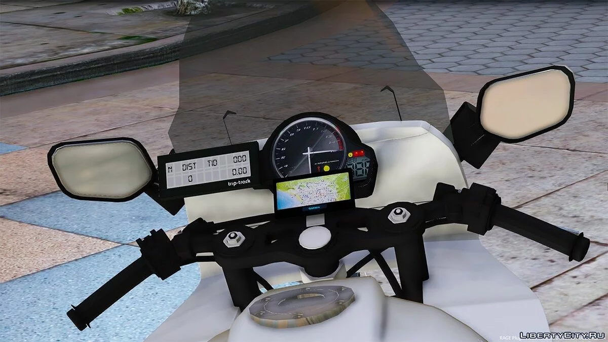 2009 Yamaha FJR1300 - Marken/Unmarked - Danish Police - [OIV/Replace/ELS] 1.0 / GTA 5