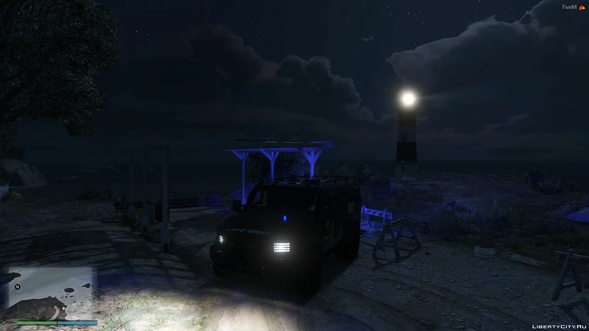 Lenco Bearcat (SWAT) [Add-on/Non-ELS/Blue-Lights] / GTA 5