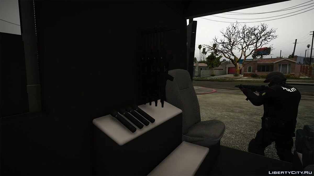 Mercedes Vario - Danish Police Riot Van - [OIV/Replace/ELS] 1.0 / GTA 5