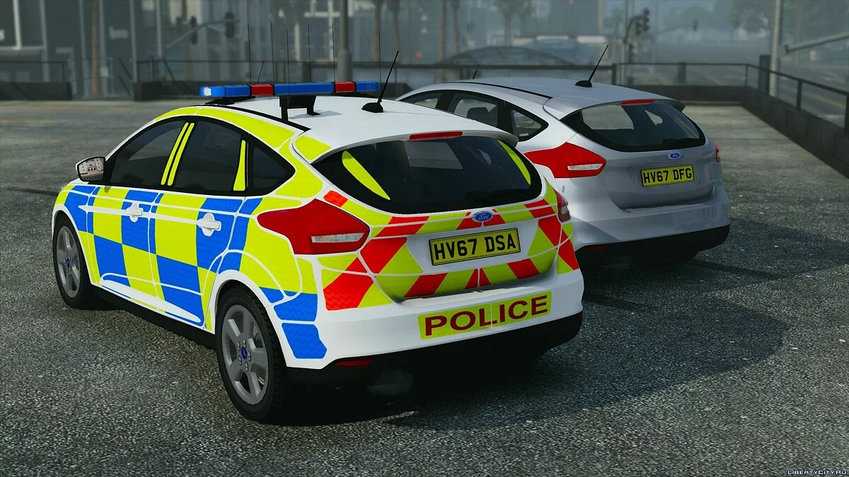 Police Ford Focus Hatchback (Pack) [Replace | ELS] V1 / GTA 5