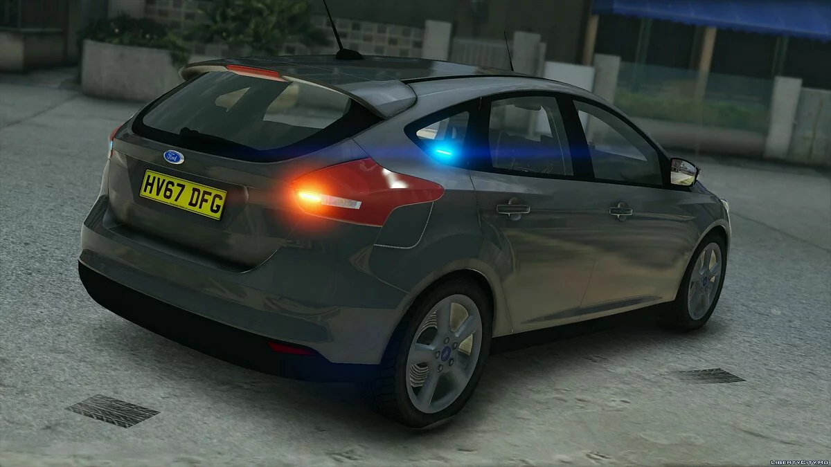 Police Ford Focus Hatchback (Pack) [Replace | ELS] V1 / GTA 5