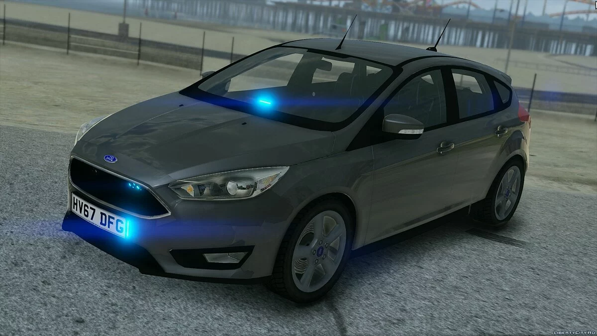 Police Ford Focus Hatchback (Pack) [Replace | ELS] V1 / GTA 5