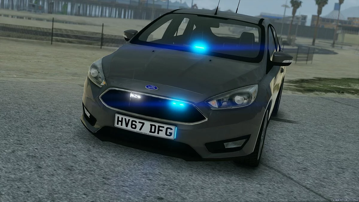 Police Ford Focus Hatchback (Pack) [Replace | ELS] V1 / GTA 5