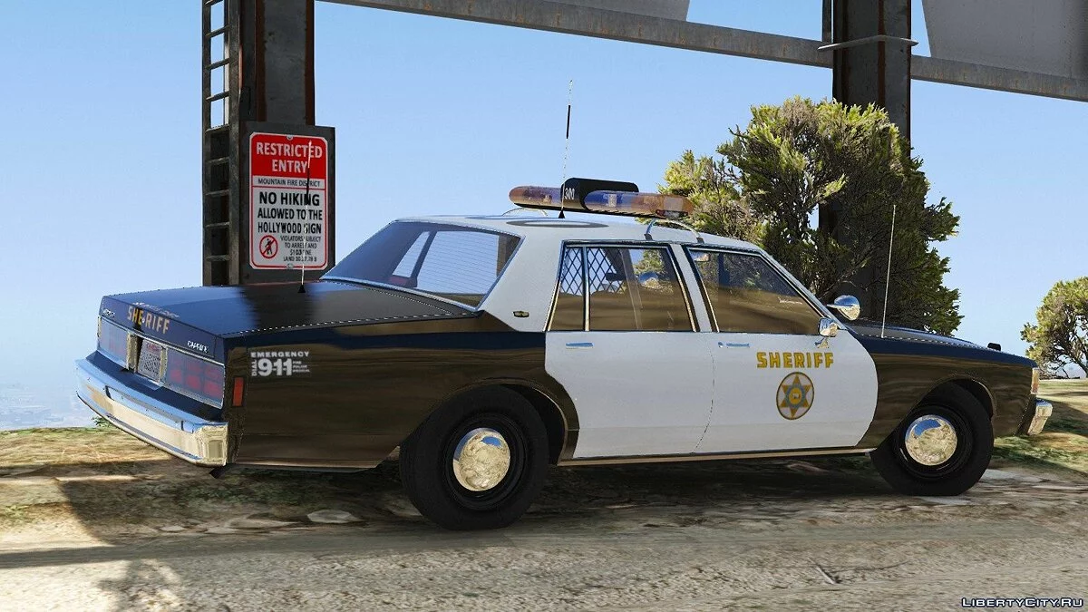 1986 Chevy Caprice 9C1- Los Angeles County Sheriff's Dept. / GTA 5