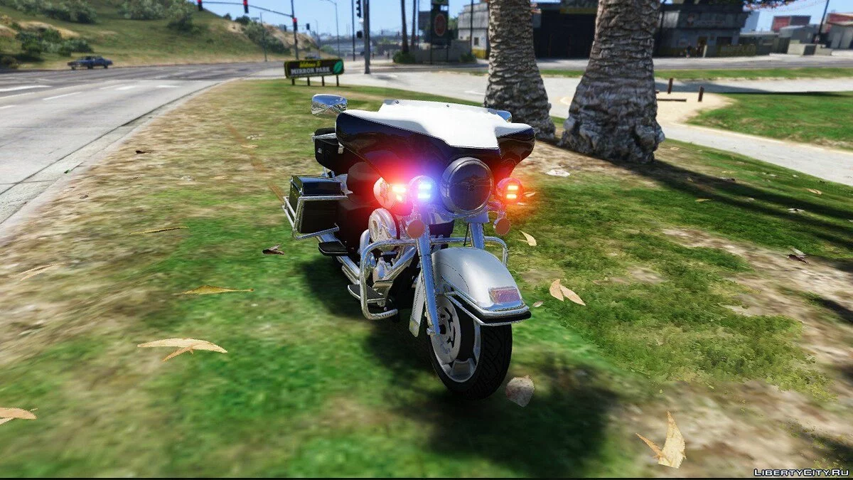 2013 CHP Harley Davidson Electraglide 1.0.2 - Крутой полицейский байк / GTA 5