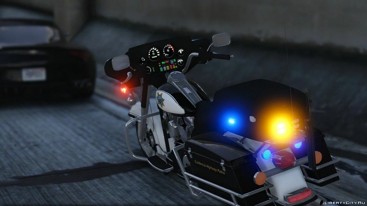2013 CHP Harley Davidson Electraglide 1.0.2 - Крутой полицейский байк / GTA 5