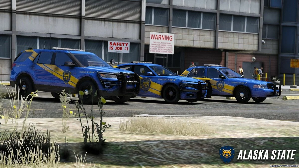 Alaska State Police Pack [New Livery's] - Машины полиции Аляски / GTA 5