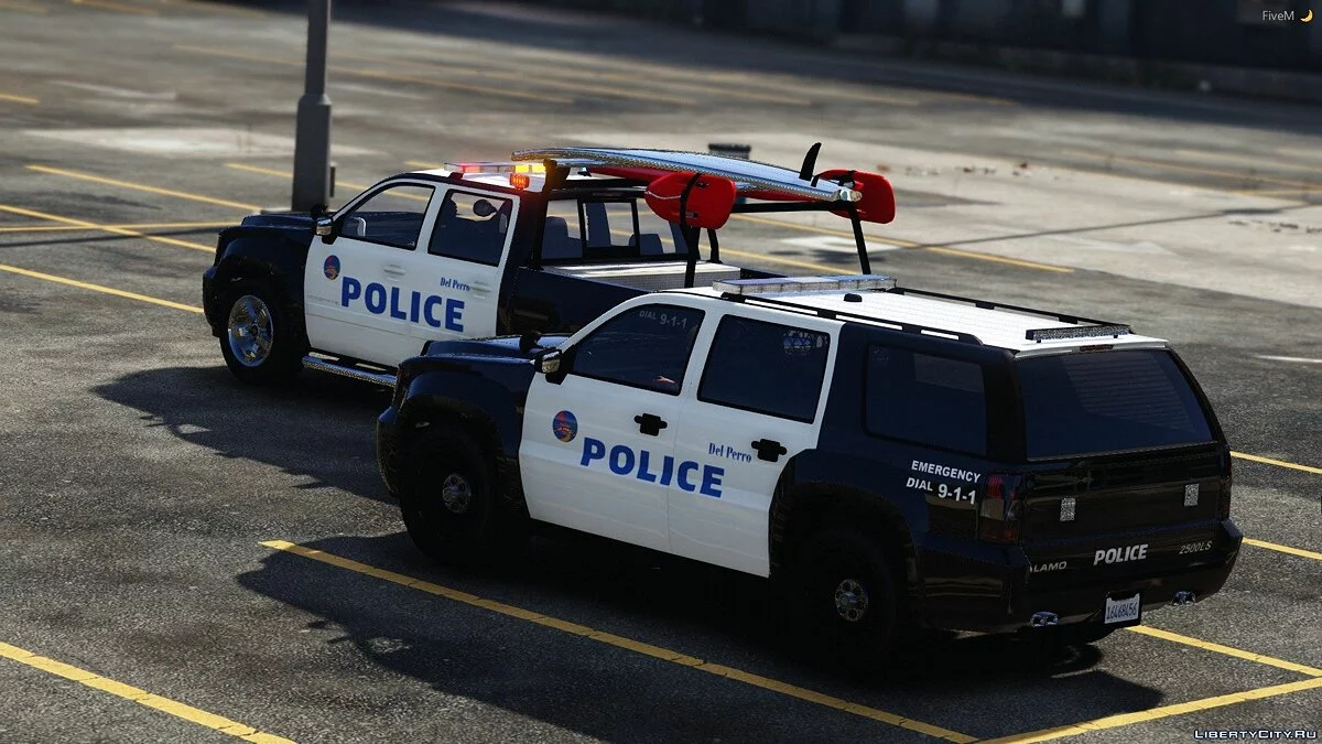 Del Perro Police Dept. Vehicle Pack [Add-On] 1.0 / GTA 5