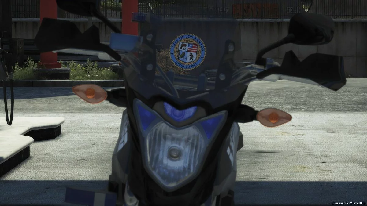 Honda CB500X Police / LSPD [ELS] 1.0 - Быстрый полицейский мотоцикл / GTA 5